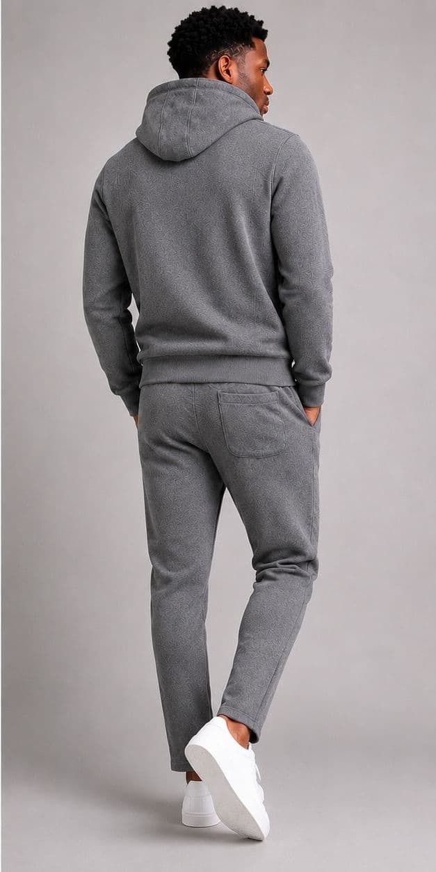 Cashmere Hoodie Tracksuit view 4