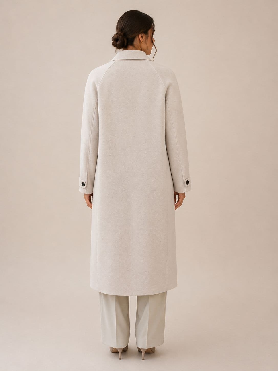 Classic Cashmere Long Coat view 5