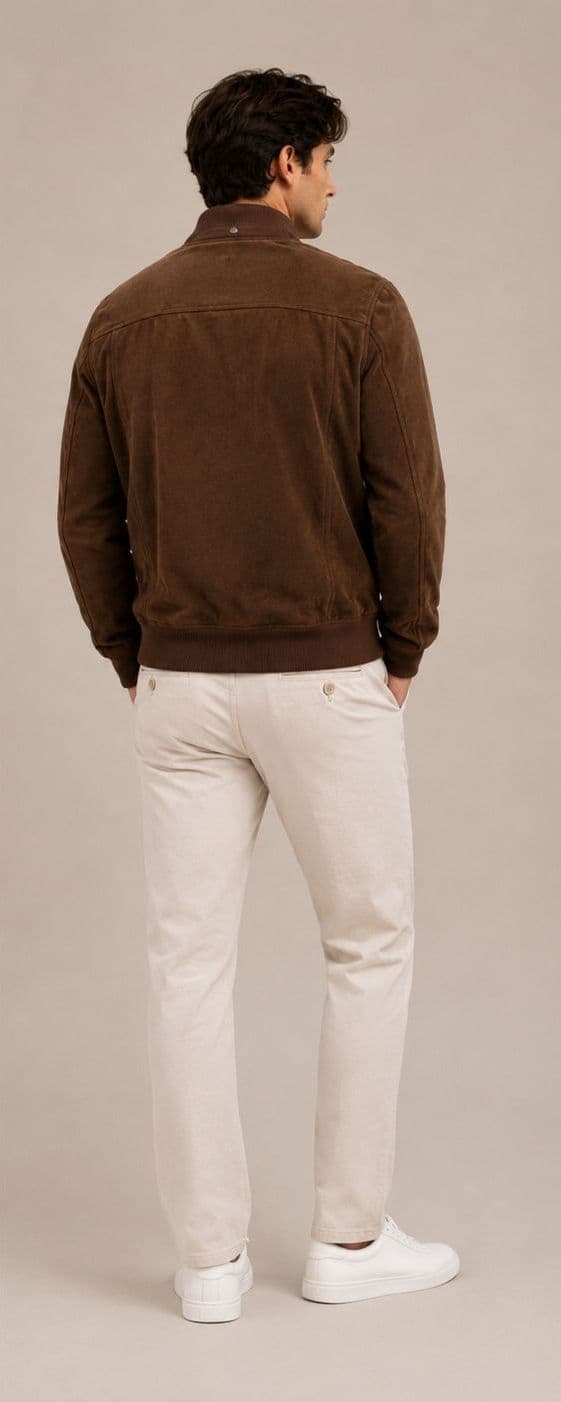 Suede & Cashmere Bomber view 4